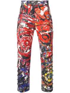 Charles Jeffrey Loverboy брюки с абстрактным узором