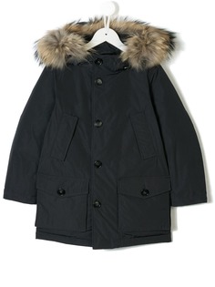 Woolrich Kids hooded parka coat