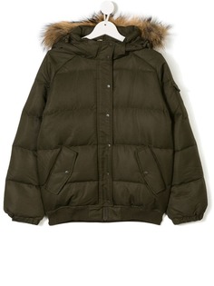 Pyrenex Kids пуховое пальто с капюшоном