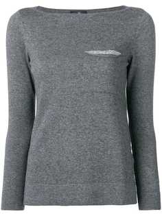 Fay джемпер с нагрудным карманом