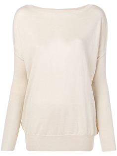 Snobby Sheep джемпер с вырезом-лодочкой