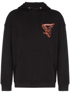 Givenchy джемпер с вышивкой и капюшоном