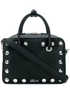 Karl Lagerfeld Snaps Bowling tote bag