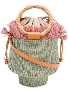 Aranaz сумка-ведро плетеного дизайна