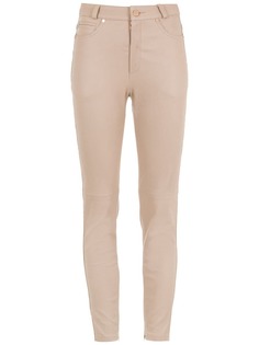 Tufi Duek leather skinny trousers
