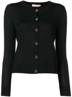 Tory Burch кардиган на пуговицах с логотипом