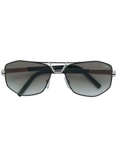 Cazal затемненные солнцезащитные очки в квадратной оправе