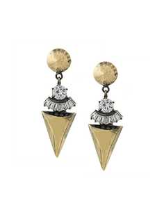 Iosselliani White Eclipse earrings