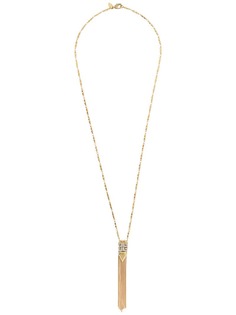 Iosselliani White Eclipse pendant necklace