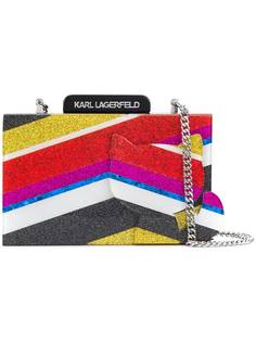 Karl Lagerfeld клатч K Stripes Choupette