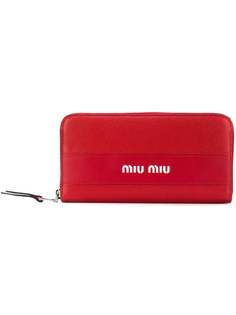 Miu Miu кошелек на молнии