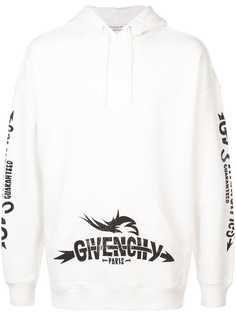 Givenchy толстовка с капюшоном и графическим принтом