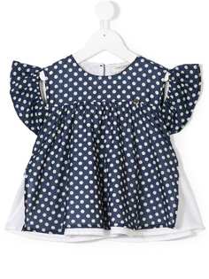 Twin-Set Kids polka dot blouse