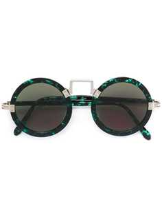 Jean Paul Gaultier Vintage солнцезащитные очки в круглой оправе