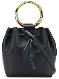 Theory wax cord hoop shoulder bag