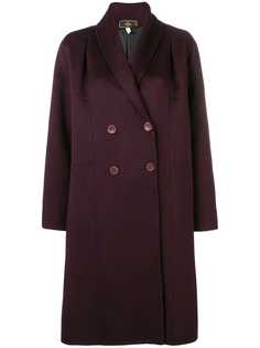 Fendi Vintage двубортное пальто-миди 2000-х годов