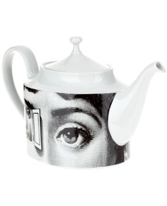 Fornasetti чайник с принтом