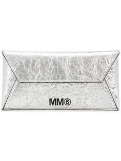 Mm6 Maison Margiela клатч-конверт с эффектом помятости