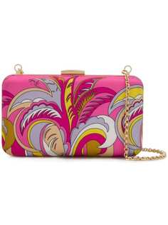 Emilio Pucci клатч с принтом