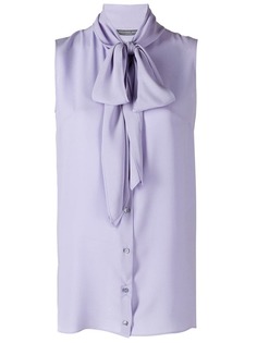 Alexander McQueen блузка с бантом