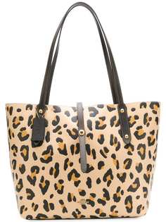 Coach leopard print Market tote