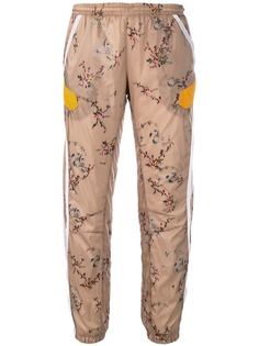 Preen By Thornton Bregazzi спортивные брюки с цветочным принтом