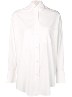 Vince рубашка в стиле оверсайз