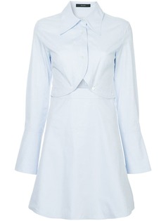 Ellery платье-рубашка с массивным воротником
