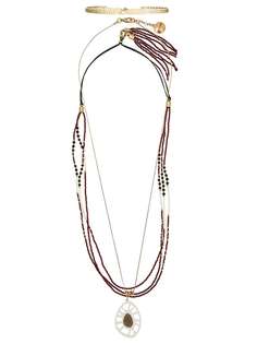 Camila Klein beaded necklaces set