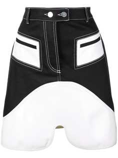 Ellery юбка миди с контрастными панелями