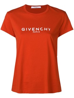 Givenchy футболка с логотипом