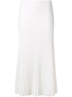 Agnona плиссированная юбка миди