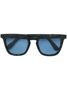Mykita массивные солнцезащитные очки в квадратной оправе