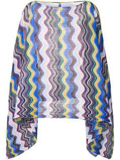 Pleats Please By Issey Miyake полупрозрачная туника