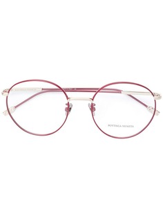Bottega Veneta Eyewear round frame glasses