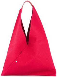 Cabas triangle shaped tote