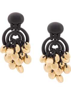 Monies embellished drop earrings