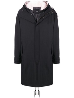 NONO9ON layered duffle coat
