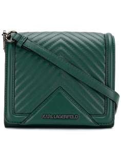Karl Lagerfeld K/Klassik quilted small crossbody bag