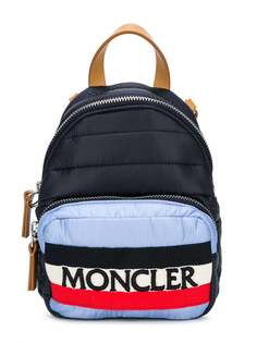 Moncler Kids дутый рюкзак с логотипом