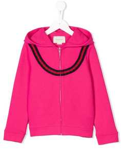 Gucci Kids толстовка с отделкой Web