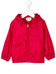 Gucci Kids куртка с фирменным узором GG