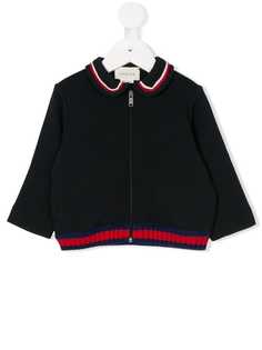 Gucci Kids кардиган с воротником питер пэн