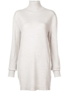 Unravel Project длинный свитер с высоким воротом