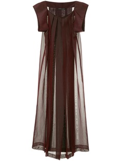 Yohji Yamamoto Vintage плиссированное платье макси