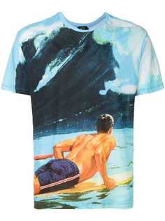 Nº21 футболка с принтом серфингиста