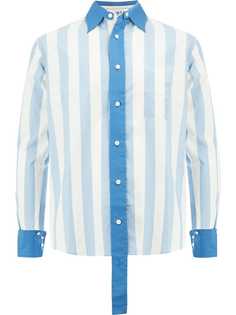 Ports 1961 рубашка в полоску с застежкой на пуговицы