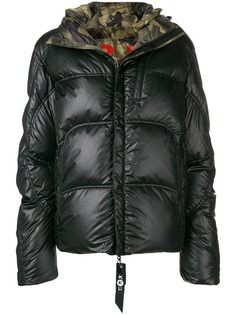 Kru двухсторонняя пуховая куртка свободного кроя