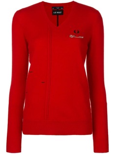 Le Kilt джемпер из коллаборации с Fred Perry с V-образным вырезом