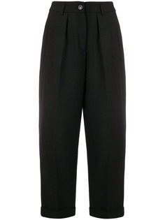 Twin-Set укороченные брюки строгого кроя